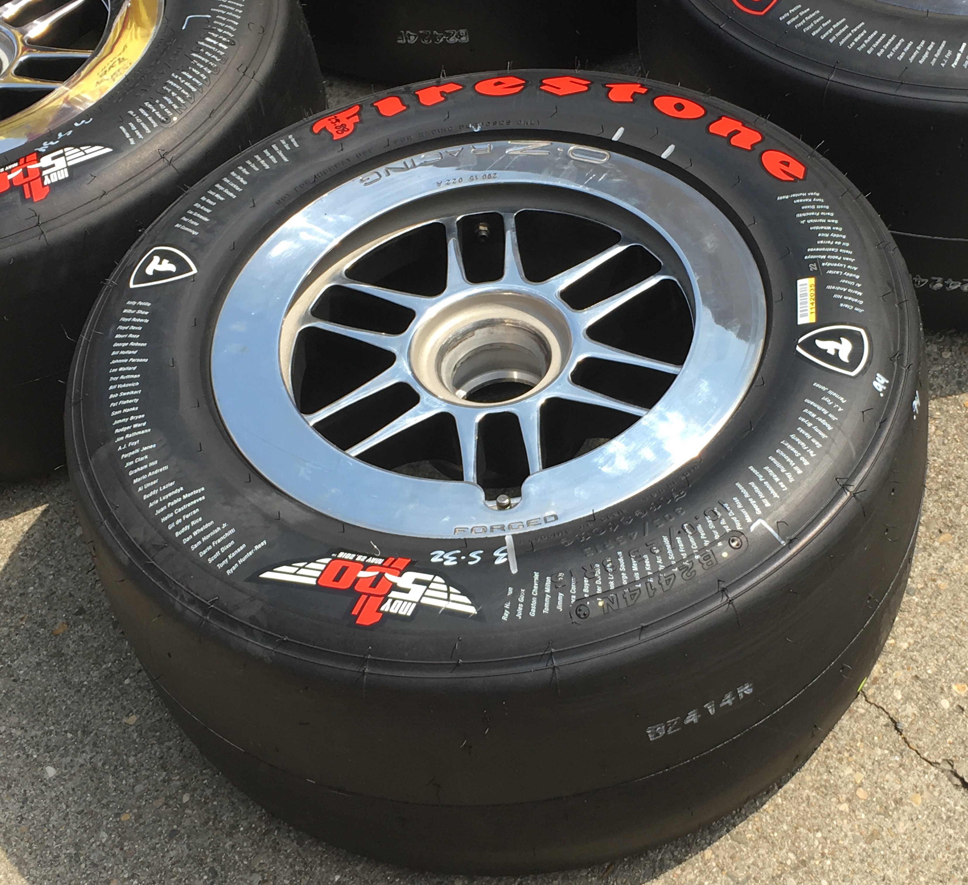 Indy 500 tires