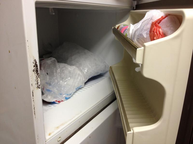 Old refrigerator Old refrigerator