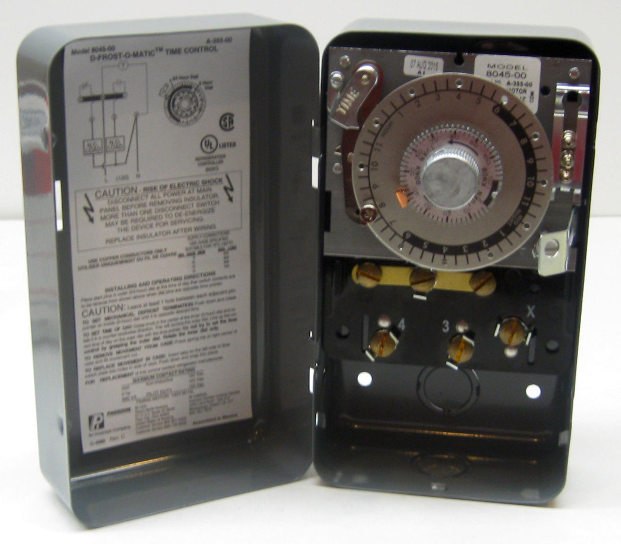 Paragon 8045-00 Defrost Control Commercial Refrigeration Timer Paragon 8045-00 Defrost Control Commercial Refrigeration Timer